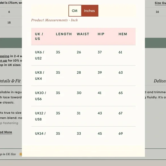 Rixo Crystal lace trim satin skirt - Picture 6 of 8